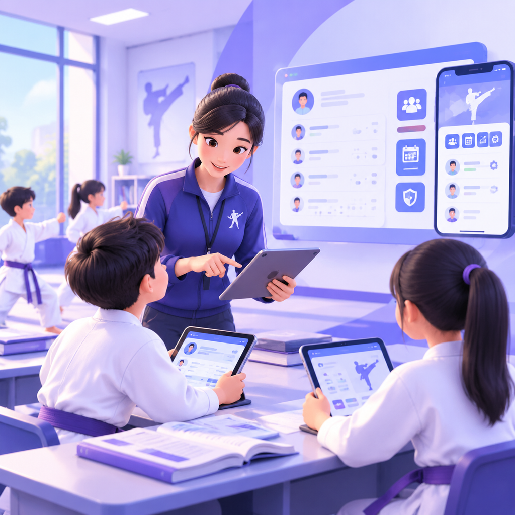 武术馆学员管理小程序